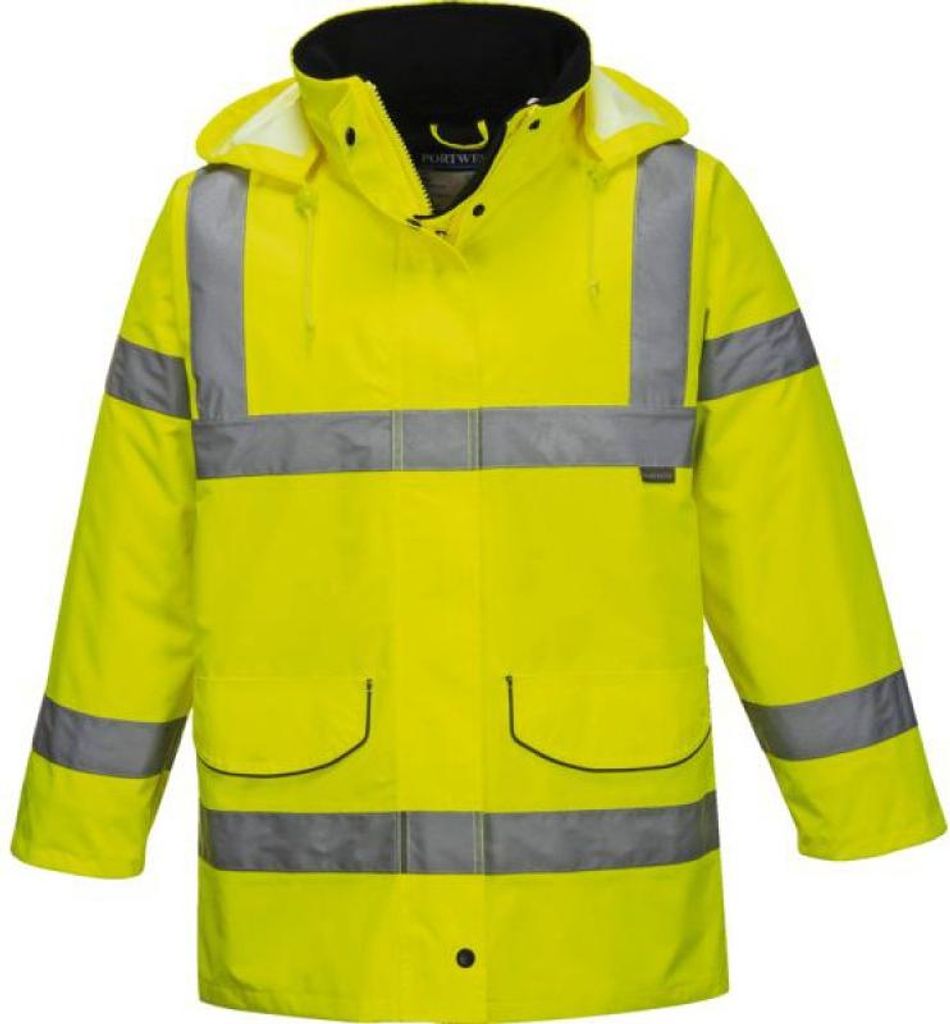 Damen-Parka Hi-vis Traffic Farbe: Gelb Größe XL - Portwest