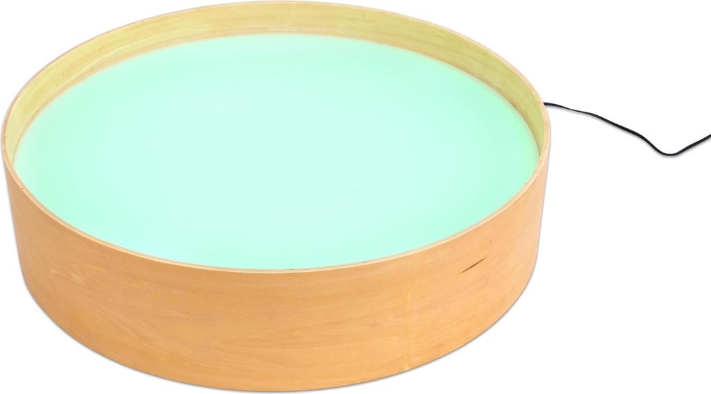 Betzold Lichttisch, rund, Leuchttisch für Sinnesförderung