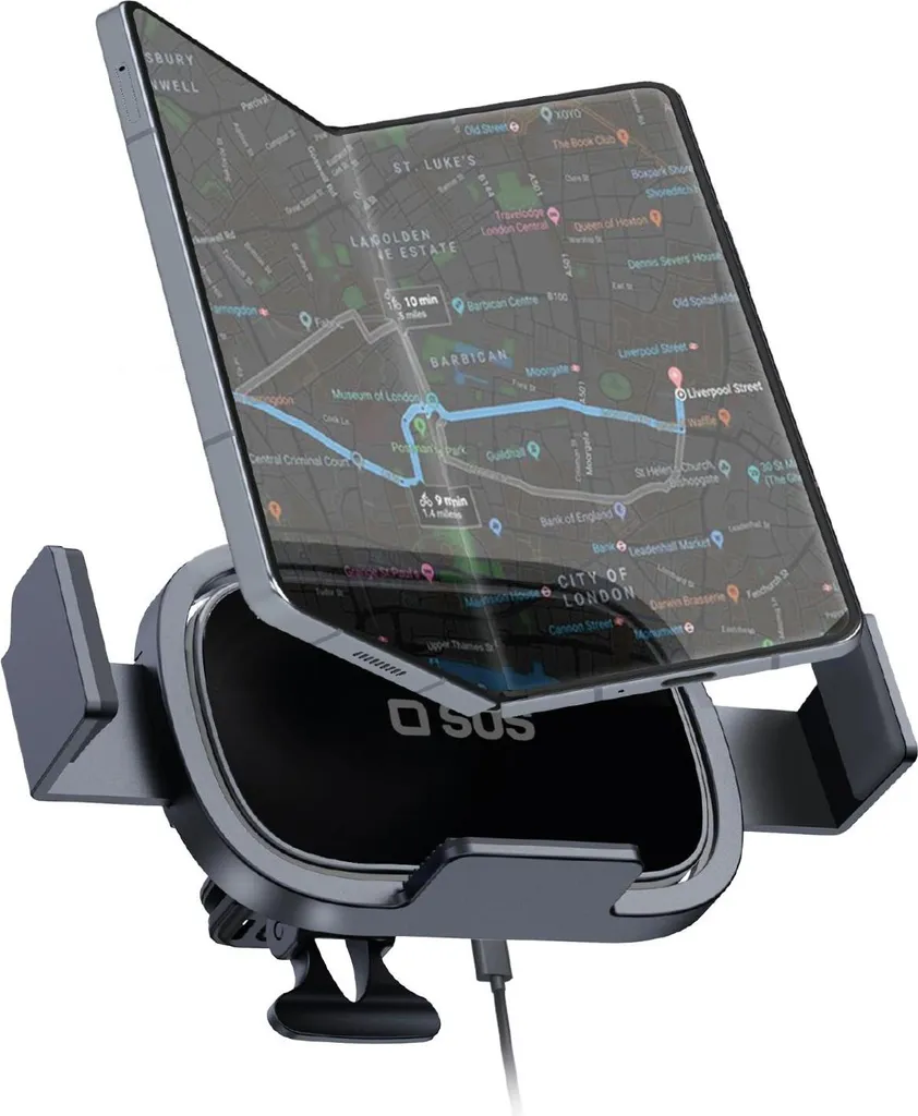 Viaggia Senza Cavi: SBS Supporto Auto Wireless per Foldable 15W