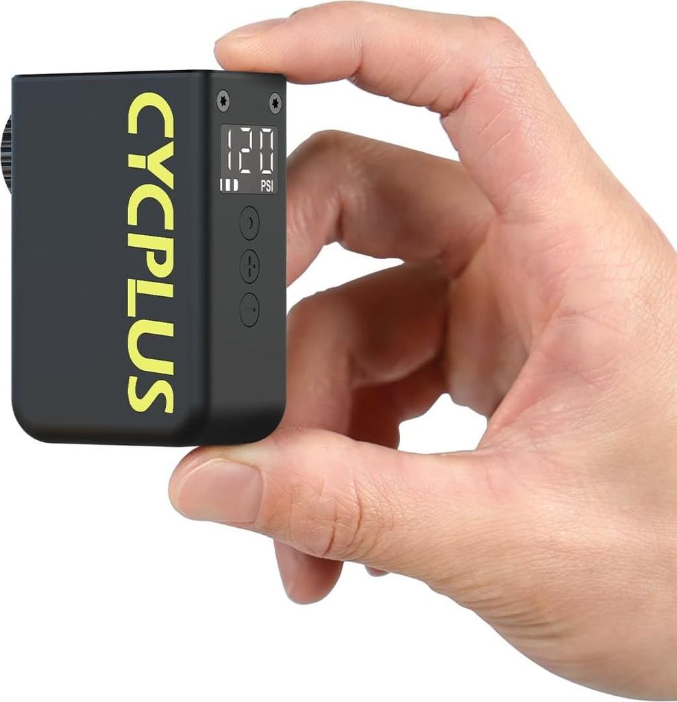 CYCPLUS AS2 Ultra Tiny: pompa da bicicletta con manometro, Immagine del prodotto 