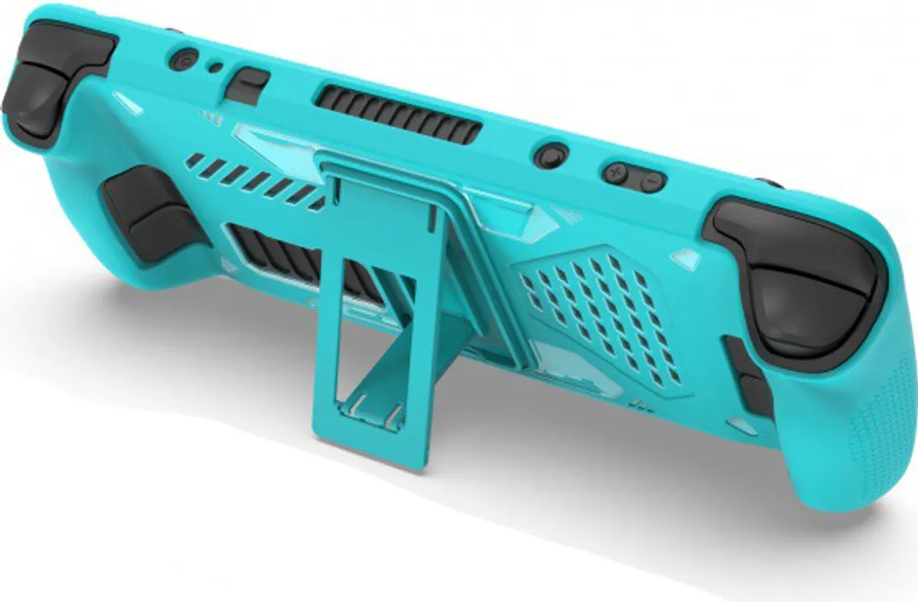 Cover INF Steam Deck OLED Blu - Guscio Protettivo Anti-Urto in Silicone
