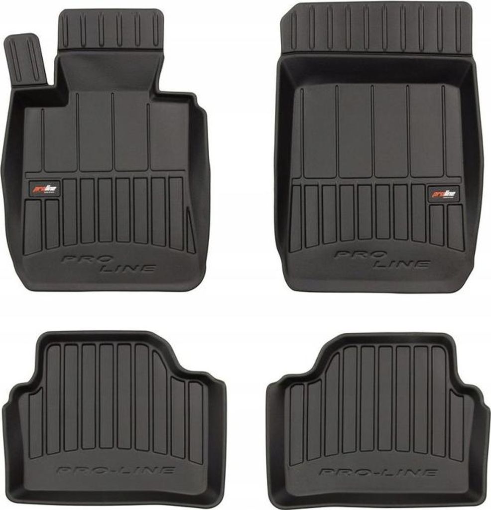 Gummimatten und Fußmatten BMW 3er E90 2004-2011 3D Mulde
