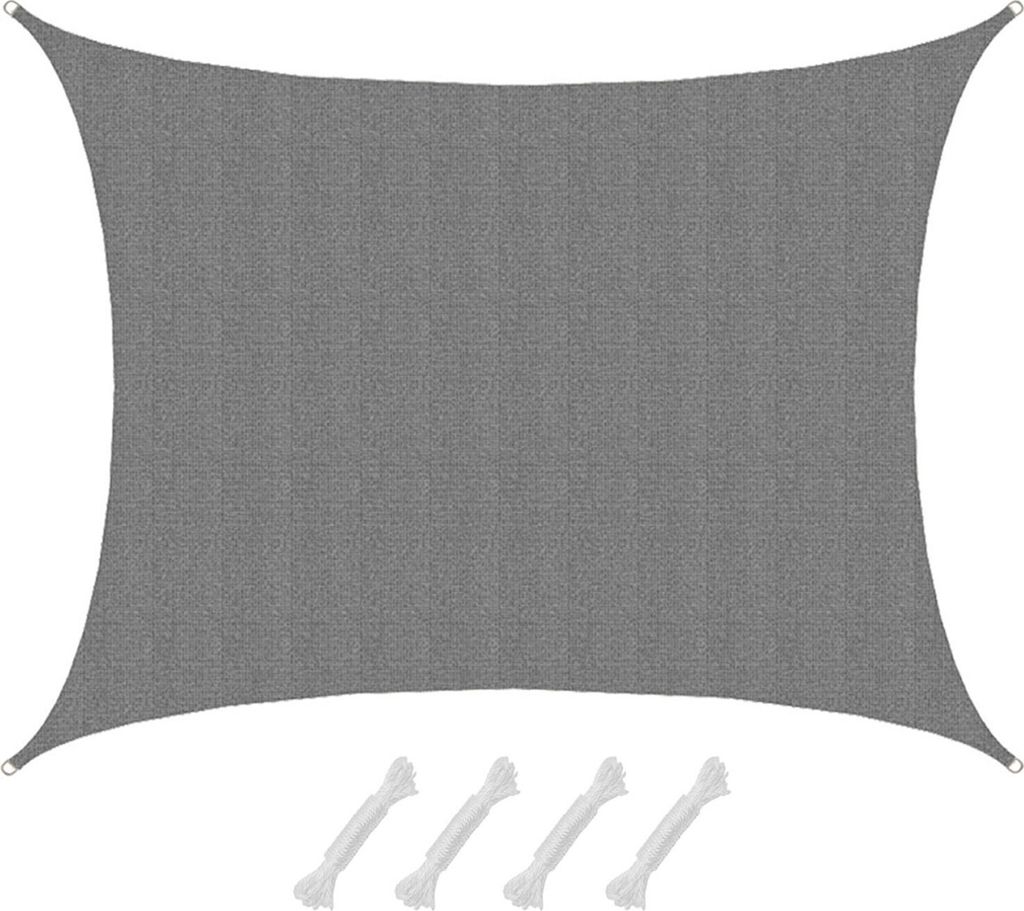 UV Sonnensegel Wasserdurchlässig 7x5 - Rechteckig - Produktbild 