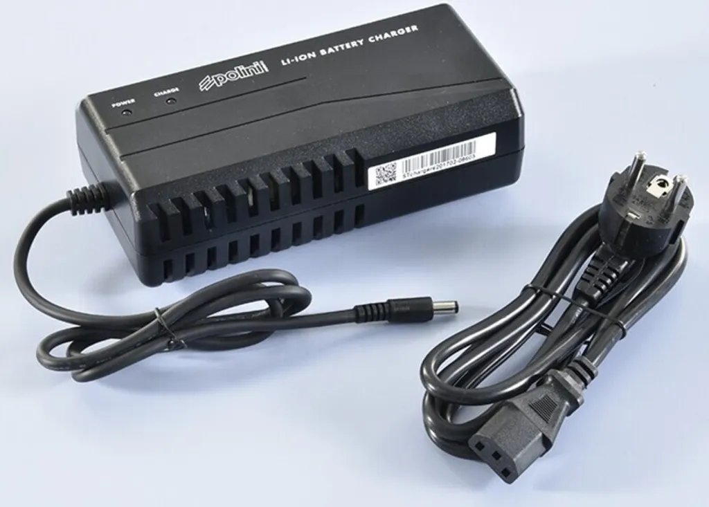 Recharger Batterie Vélo Polini E-P3 - Chargeur OEM 220V pour E-VTT et Route