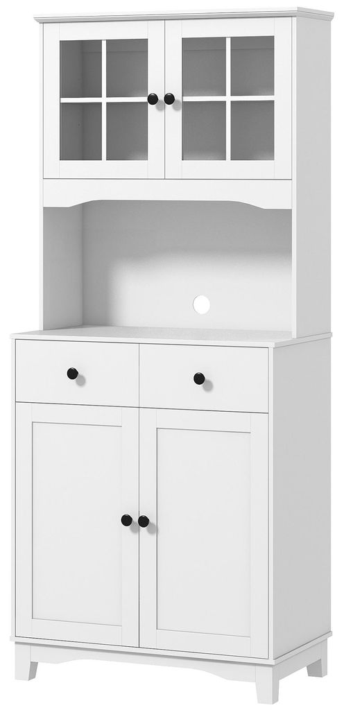 Armario alto HOMCOM para cocina, con estante para Imagen del producto 