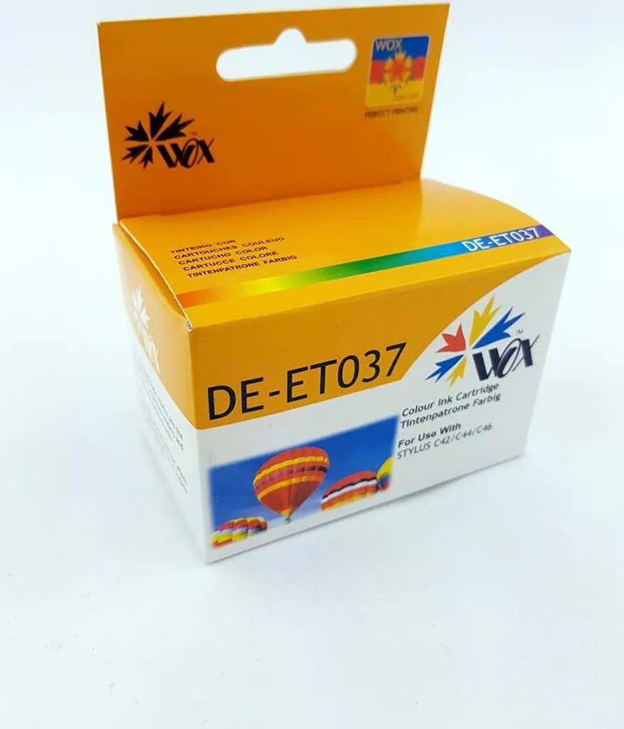 Inchiostro Wox Tricolore EPSON T037 Sostituzione C13T03704010