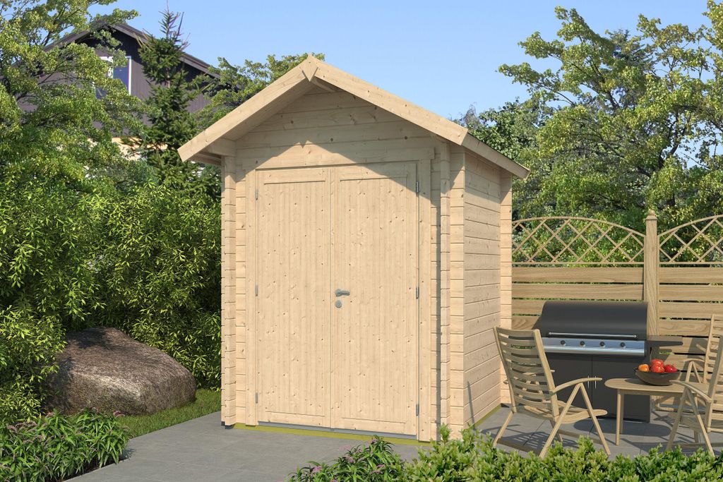 Fjordholz Gartenhaus Modell Lexi 44 A Premium