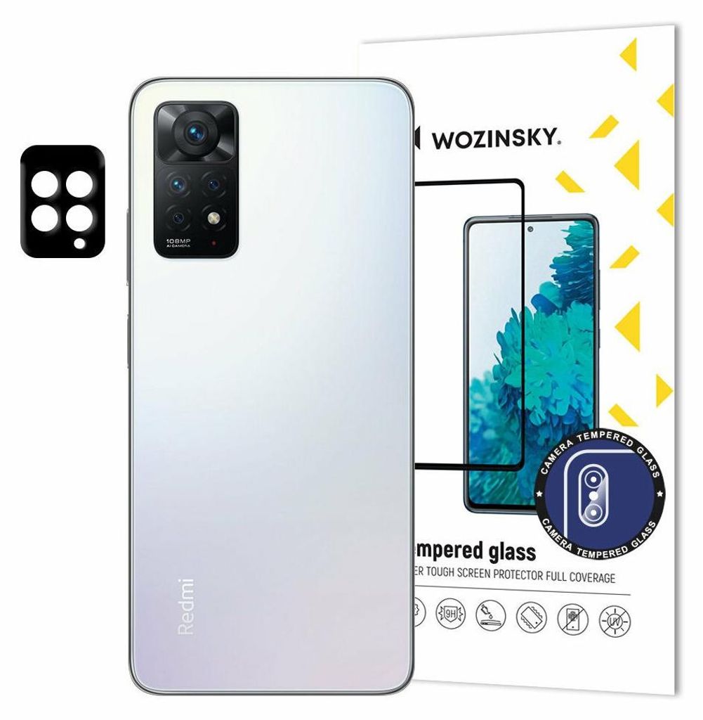 Full Camera Glass 9H Full Kamera Schutzglas Tempered Glass Kameraschutz kompatibel mit Xiaomi Redmi Note 11 Pro