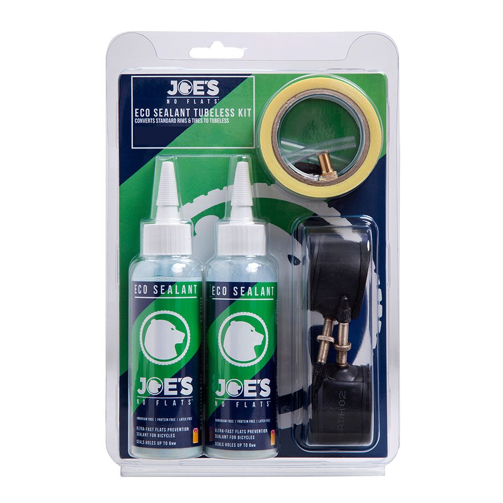 Joe es No Flats Eco Dichtstoff Tubeless Conversion Kit - XC Narrow FV