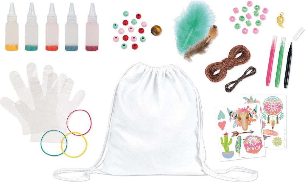 LENA Batik Set Leinenrucksack selbst gestalten Produktbild 