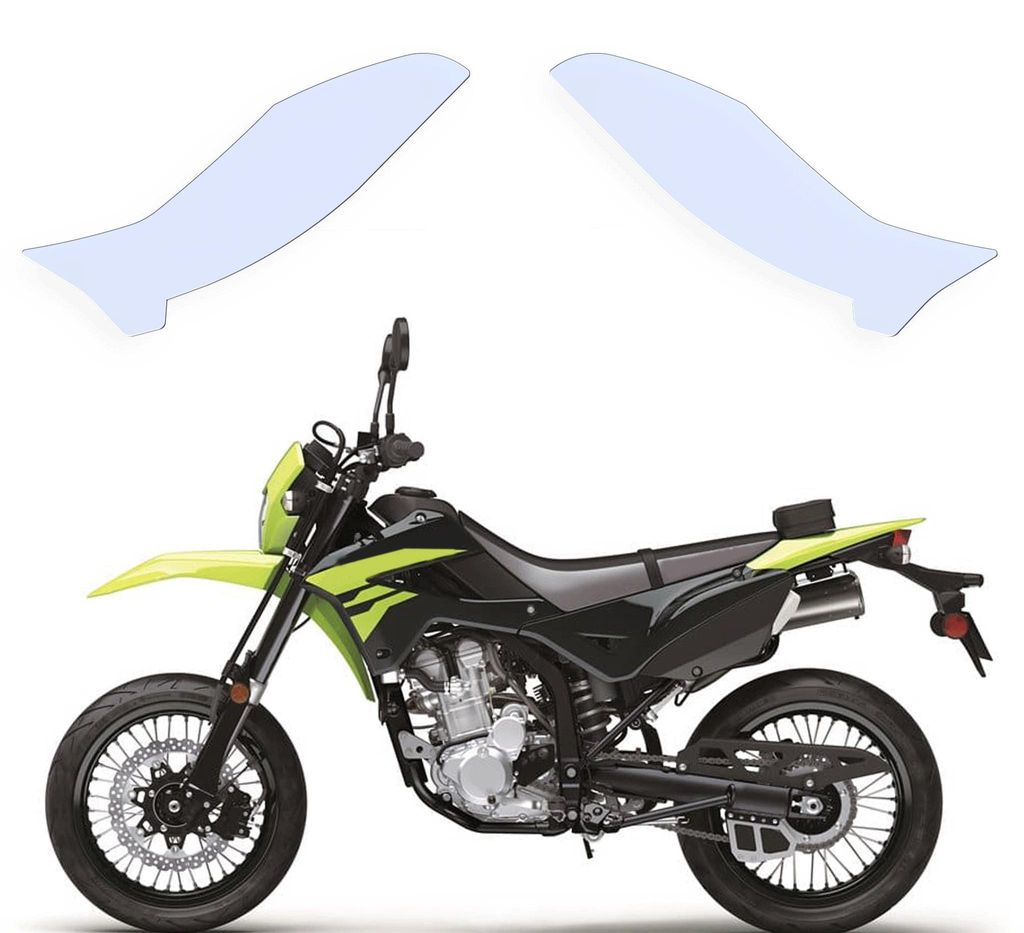 Tankschutzfolie Tankpad passend für Kawasaki KLX230 Sherpa S (2026+)