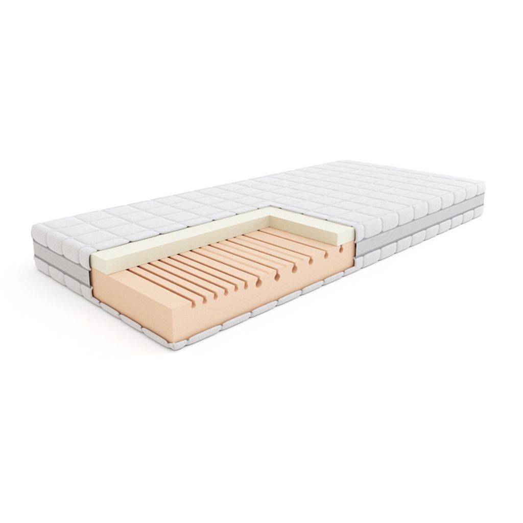 Schaummatratze 90x200 Original Thermo der Marke MR MATTRESS, thermoelastischer Visco-Schaum