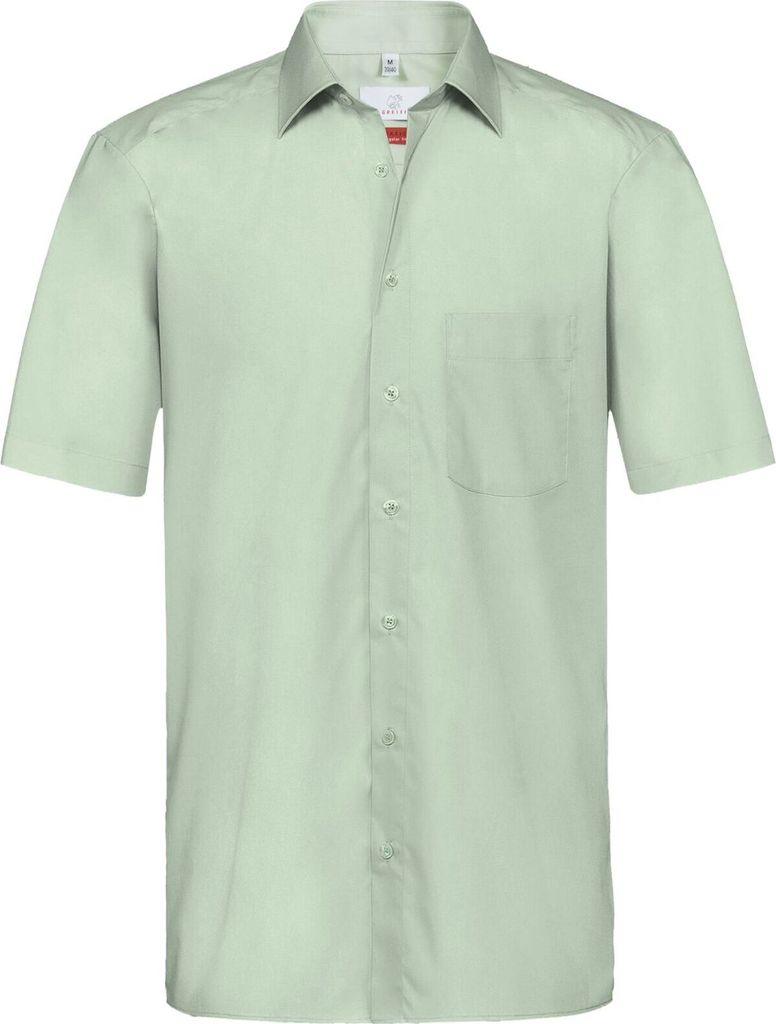 Greiff Essentials BASIC Herren Hemd Kent Regular-Fit Mint 47/48