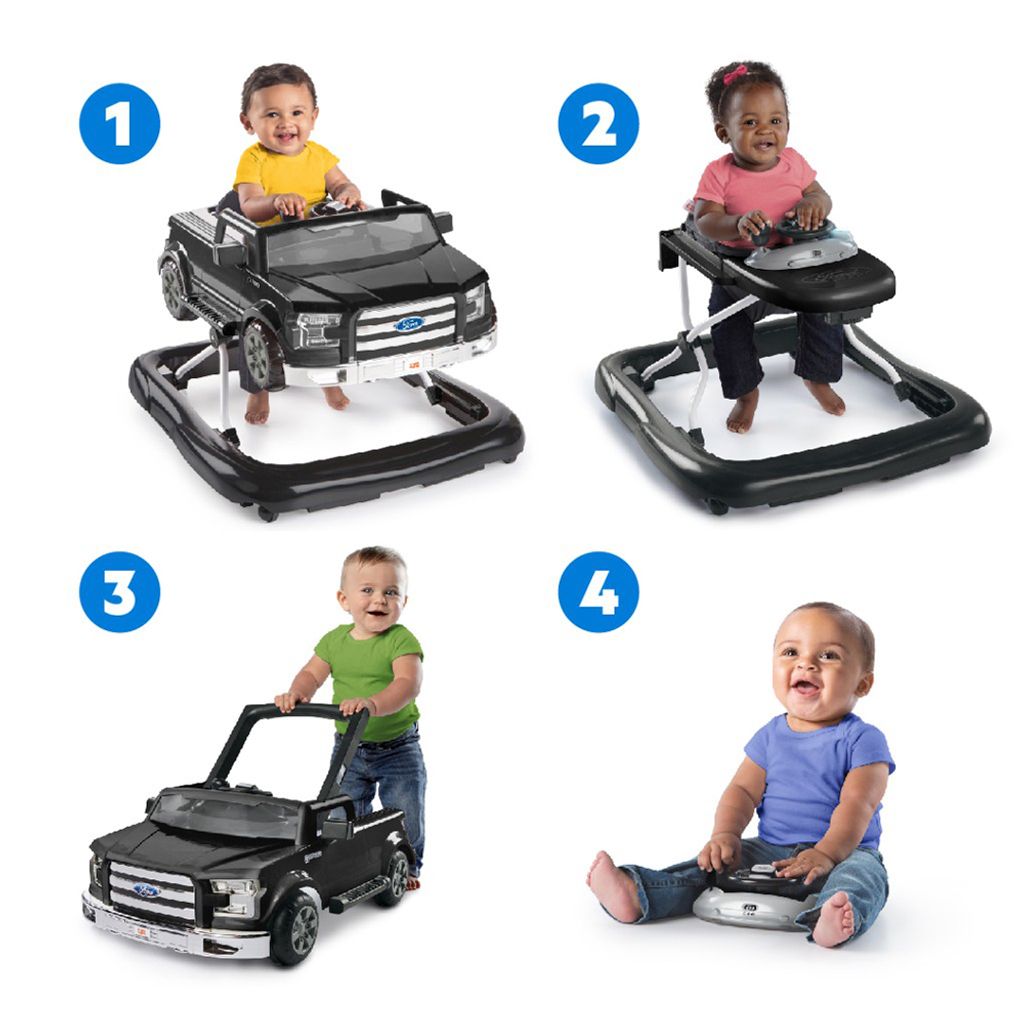 BRIGHT STARTS Chodítko 4v1 Ford F-150 Agate Black 6m+, 12 Obrázek produktu 