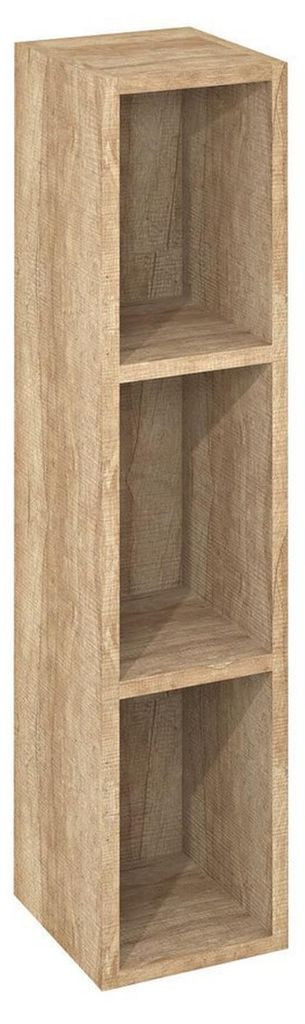 Sapho ESPACE offenes Regalschrank 20x94x22cm, Eiche Alabama