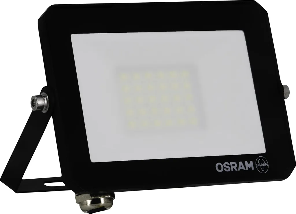 Proiettore Esterno OSRAM LED 20W 1800lm IP65 - Sicurezza Casa 3000K
