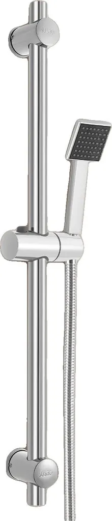Binario Doccia Acciaio Inox 304 - Asta 66cm per Hotel e Strutture Ricettive - 1