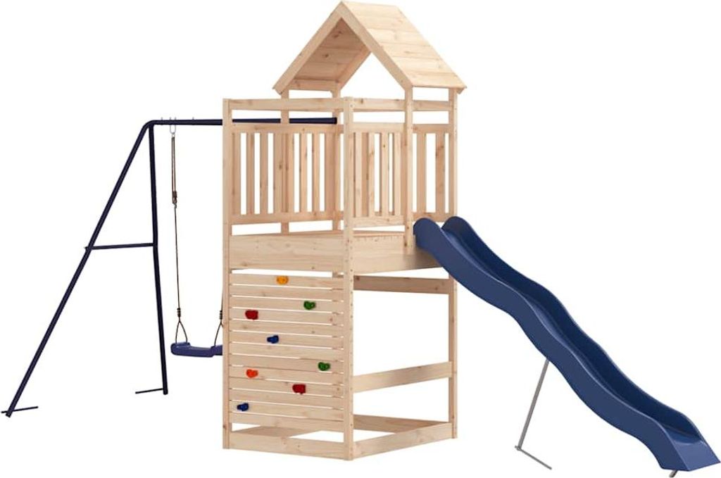 vidaXL Spielturm Massivholz Kiefer Produktbild 