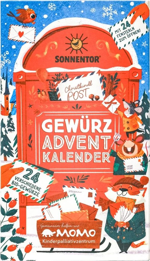 Adventní kalendář koření BIO SONNENTOR Obrázek produktu 