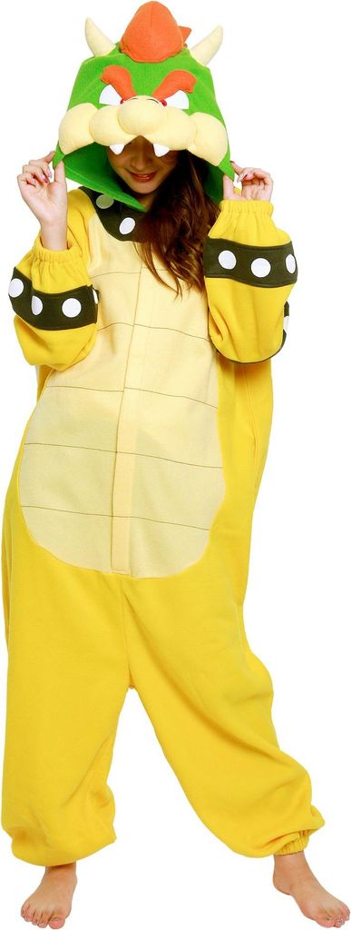 Super Mario – Bowser Kigurumi Kostüm Größe: M-L