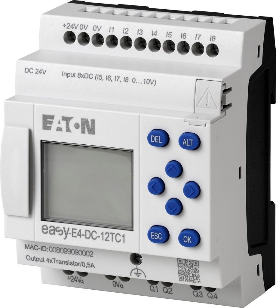 Eaton 24V STEUERRELAIS TRANSIS.DISP (EASY-E4-DC-12TC1)