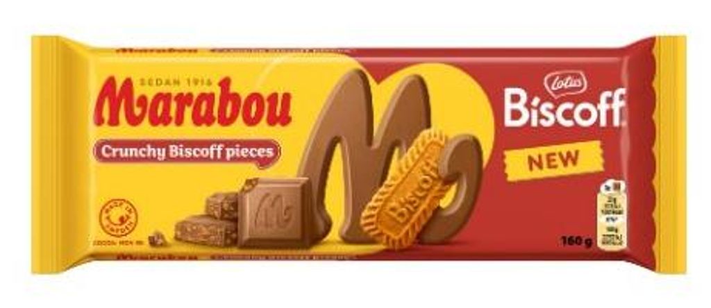 Marabou Biscoff 160g Produktbild 