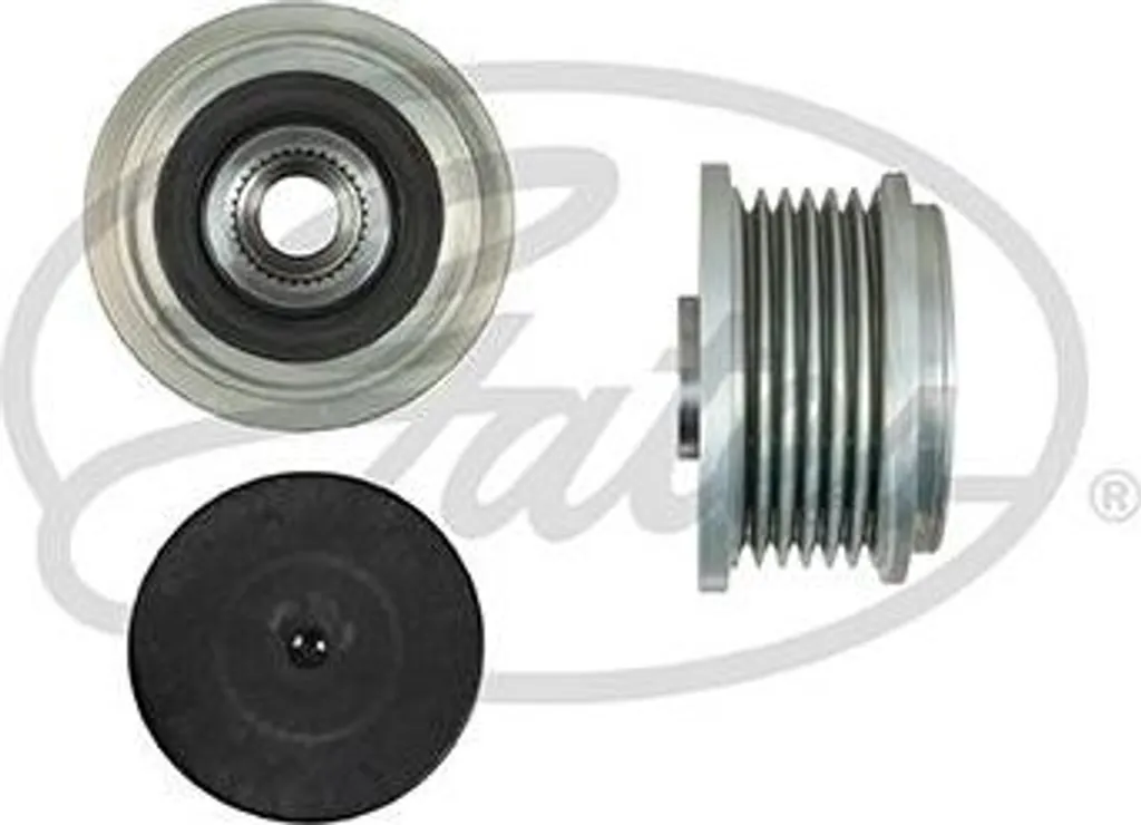 Poulie débrayable GATES OAP7256 pour réparer Alternateur Peugeot 508