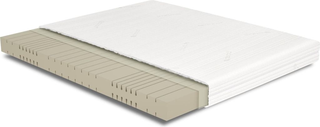 Kaltschaummatratze 180x200 - MIDSOFTY - Härtegrad H2 bis 80kg - 7-Zonen - RG 45 - Lyocell - Mittelweich - Matratze 180x200