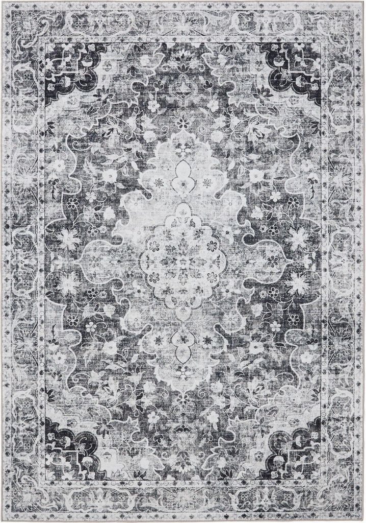benuta tapis vintage lavable George Anthracite 200x300 cm Image du produit 