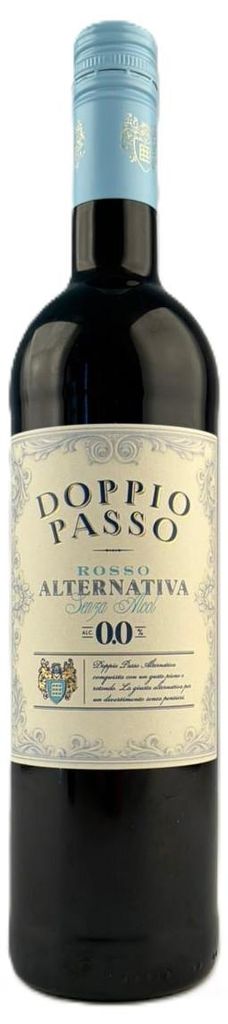 Doppio Passo Rosso Alternativa Alkoholfrei 0,0% Vol. 0,75L Produktbild 