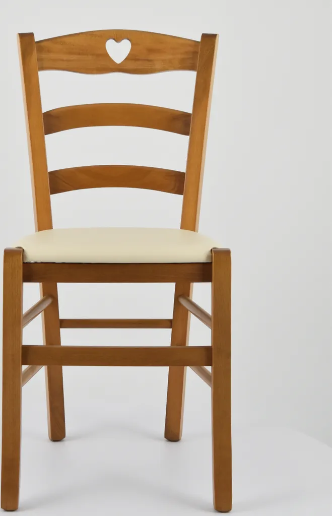 Offerta Sedia Cuore Tommychairs Rovere e Avorio - Già Assemblata - 3