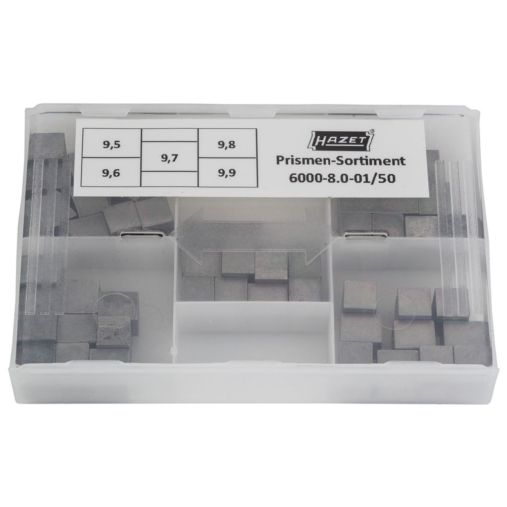 Hazet Prismen-Sortiment 9,5 / 9,6 / 9,7 / 9,8 / 9,9 mm, Produktbild 