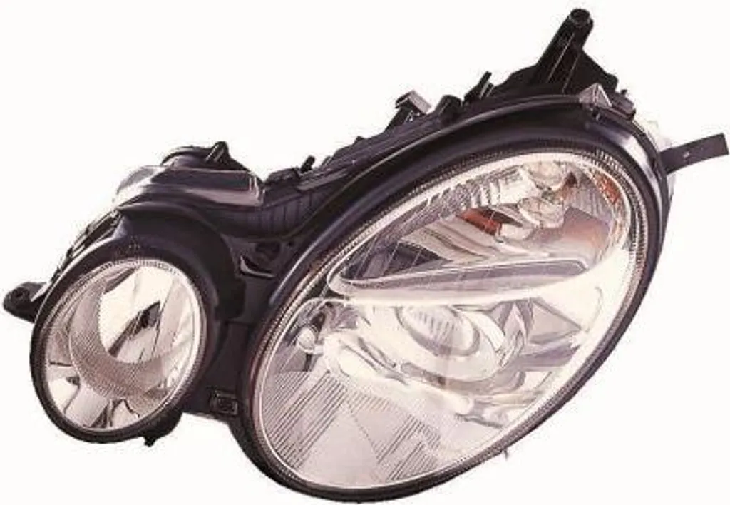 Phare Gauche ABAKUS 440-1126L-LD-EM avec Lentille Anti-UV pour Classe E