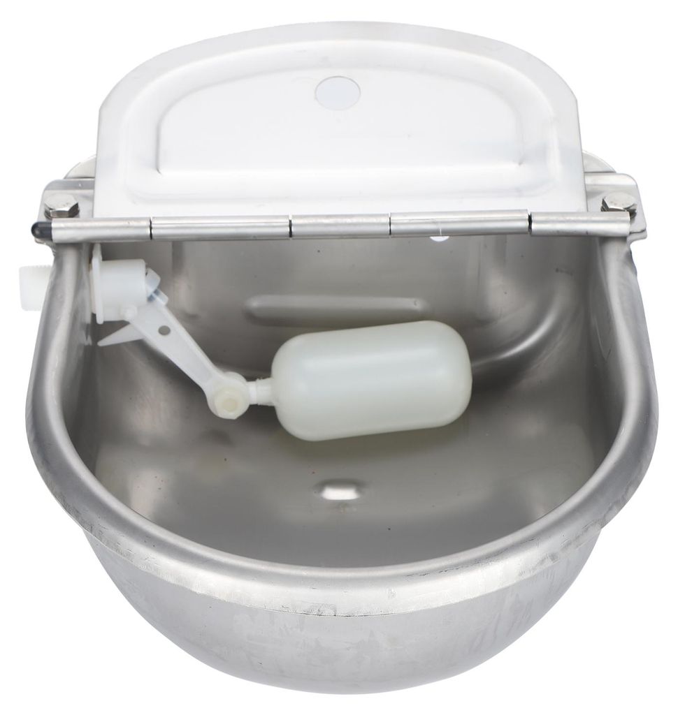 Edelstahl-Wassertrogschale, automatisches Trinken für Pferde, Ziegen, Schafe, Rinder