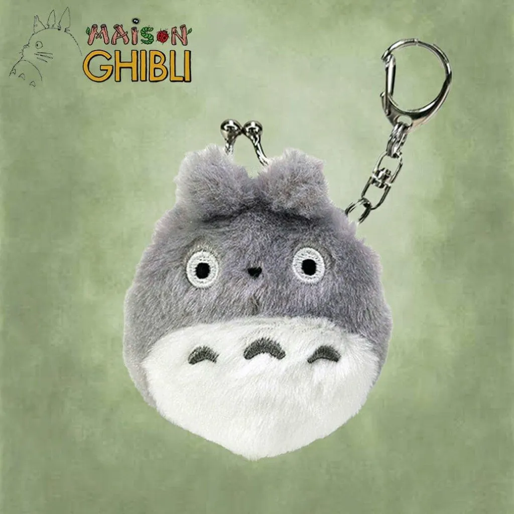Mini porte-monnaie Totoro idéal pour ranger sa monnaie et ses clés