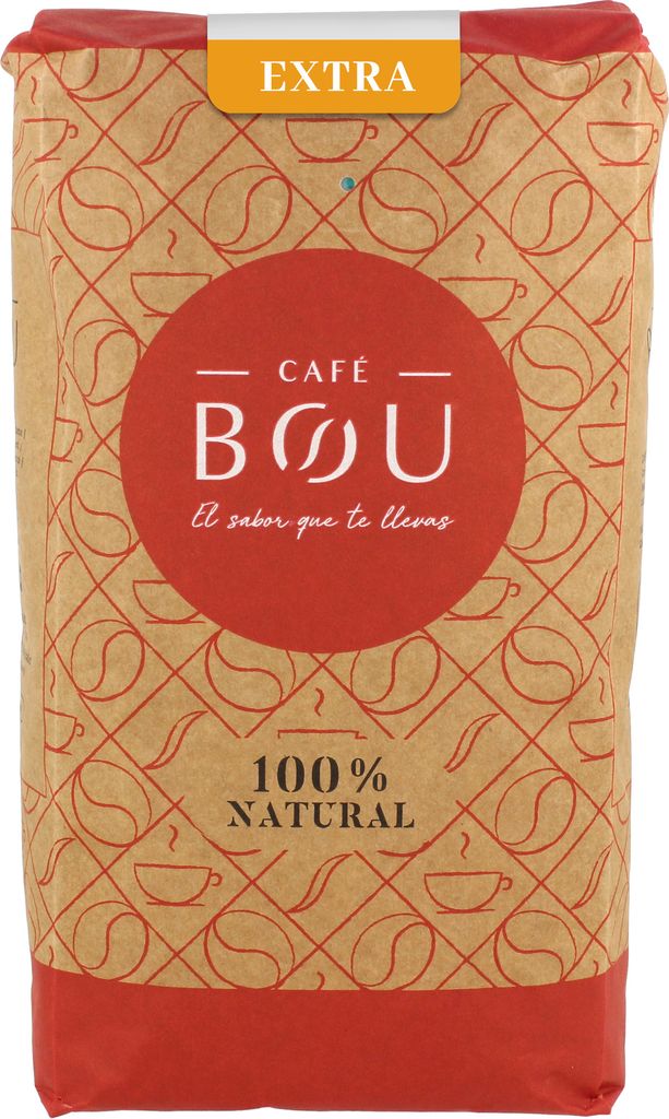 Kaffeebohnen BOU cafe NATURAL EXTRA 1 kg Espana, EXTRA Produktbild 