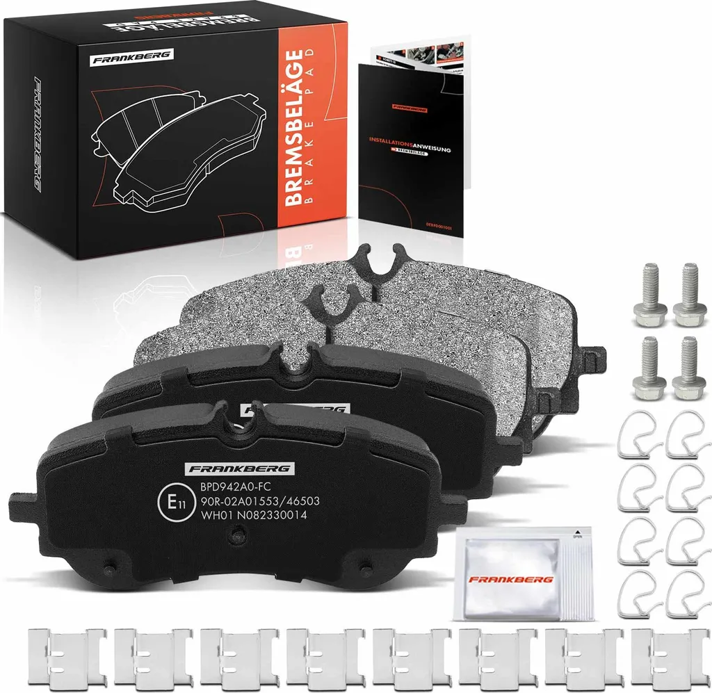 Kit Plaquettes de Frein Arrière pour VW Grand California et MAN TGE Bus