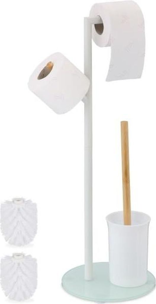 WC-Garnitur mit 2 Ersatzbürstenköpfen