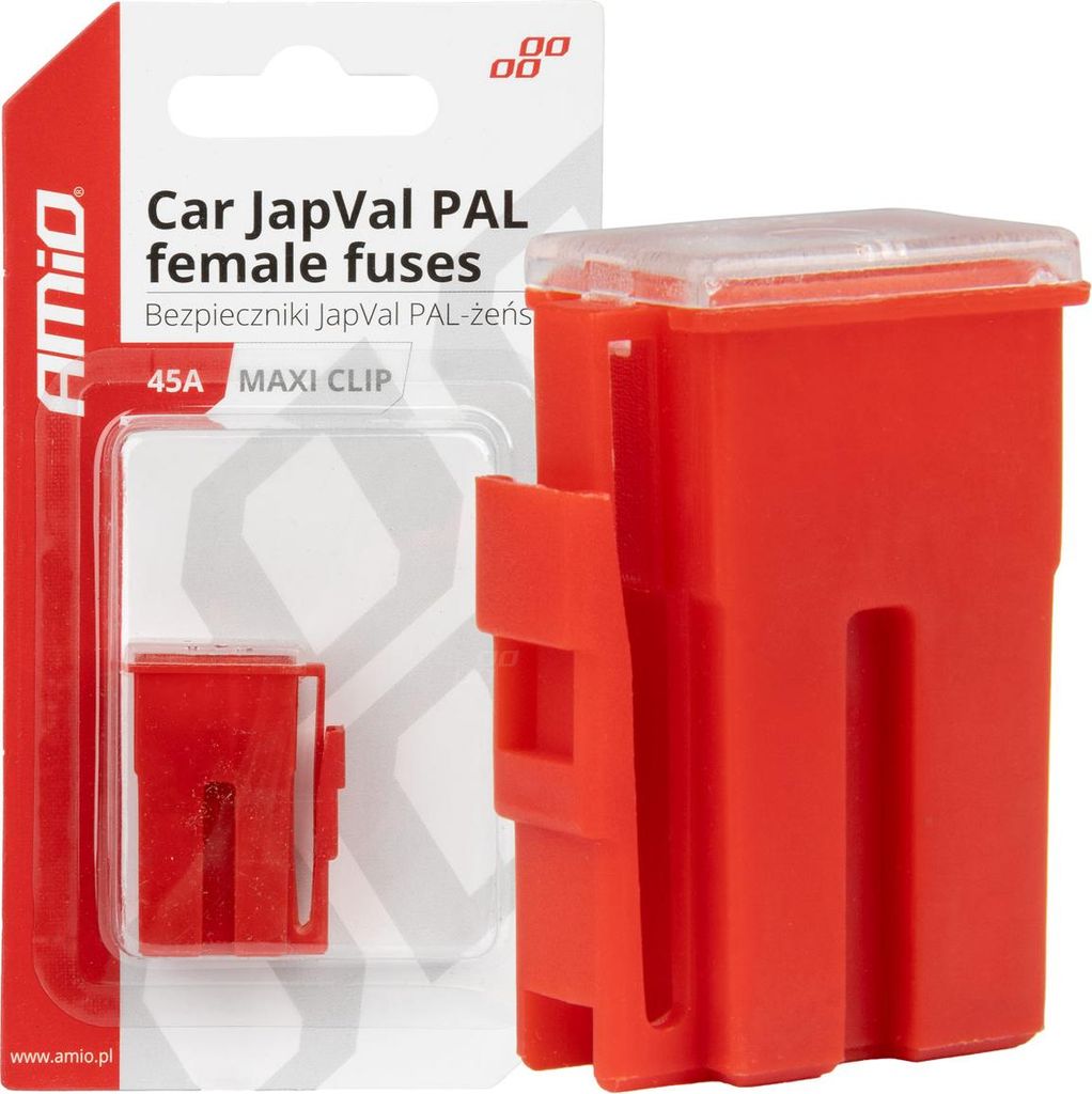 JAPVAL PAL 45A Auto-Sicherung Maxi Clip männlich AMIO-03414