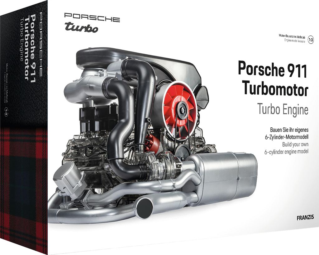 Porsche 911 Turbomotor Produktbild 