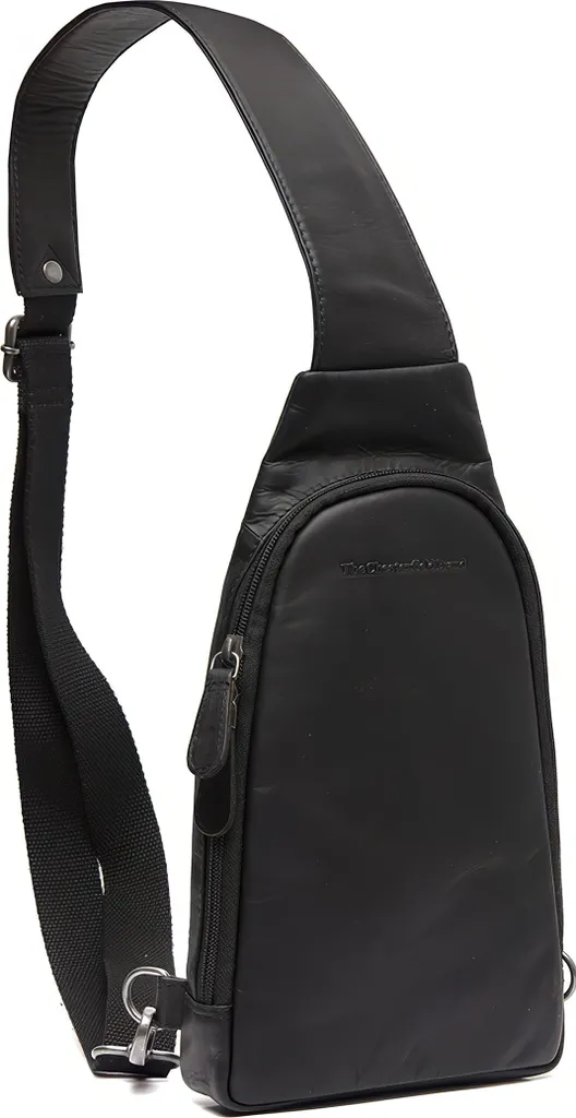 Sac en bandoulière Bowey de The Chesterfield Brand en cuir noir chic