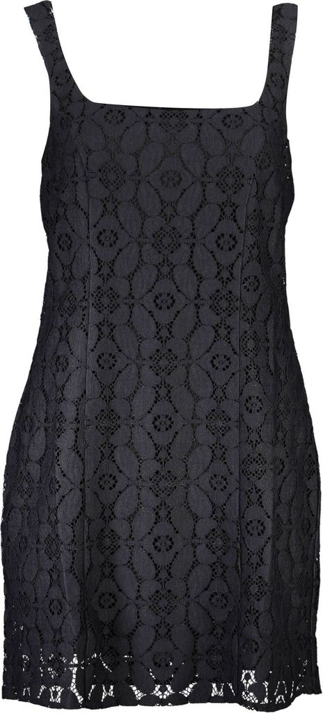 Desigual Damen KLEID Schwarz 23SWVW02_8B36127_NERO2000 : Größe - L Größe: L