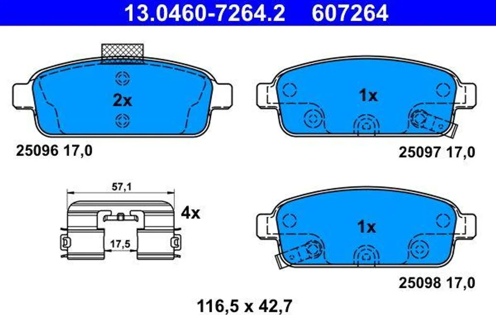 Kit Freinage ATE pour Entretien Opel Astra et Chevrolet Cruze - Fiabilité