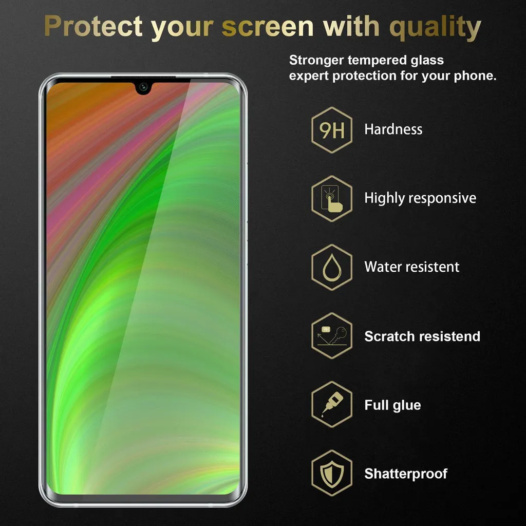 Cadorabo Vetro Temperato Xiaomi Redmi 10X 5G | Invisibile e Chic - 3