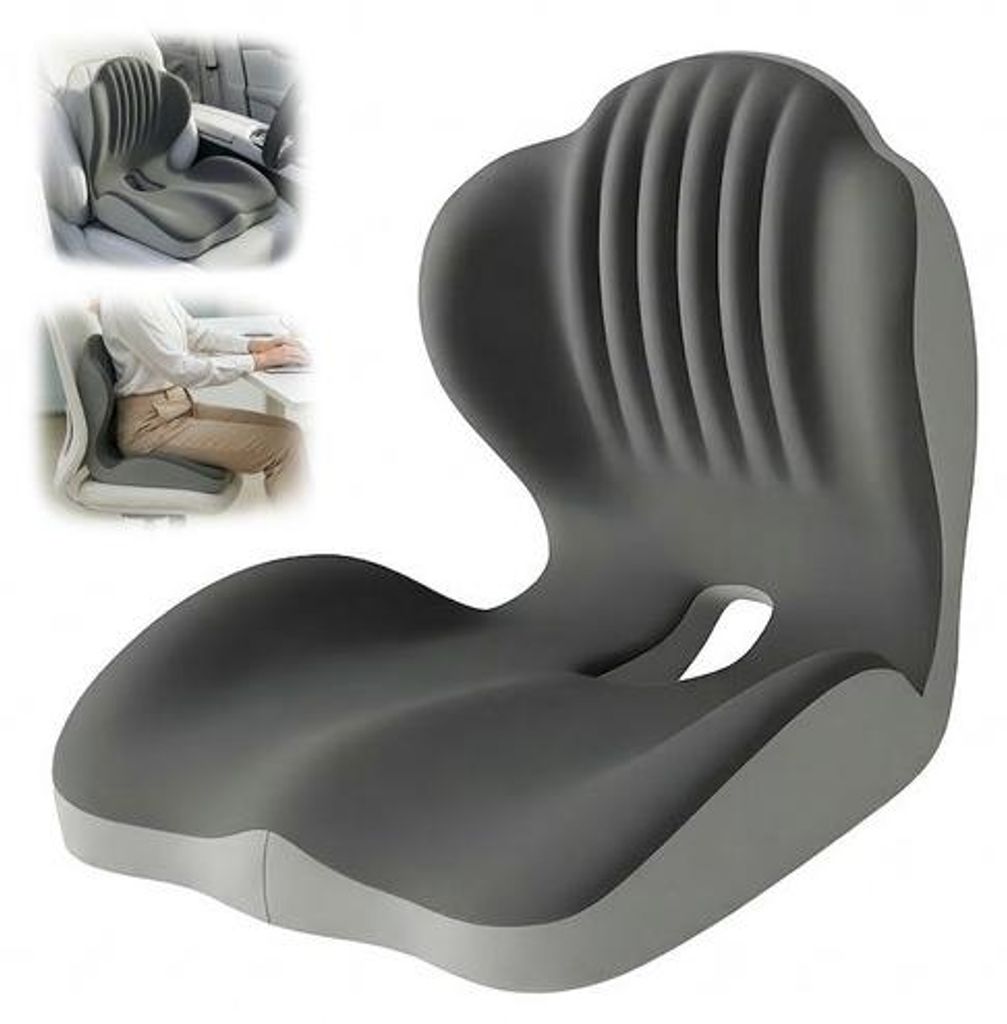Ergonomisches Sitzkissen aus Memory-Schaum, Sitzkissen Produktbild 