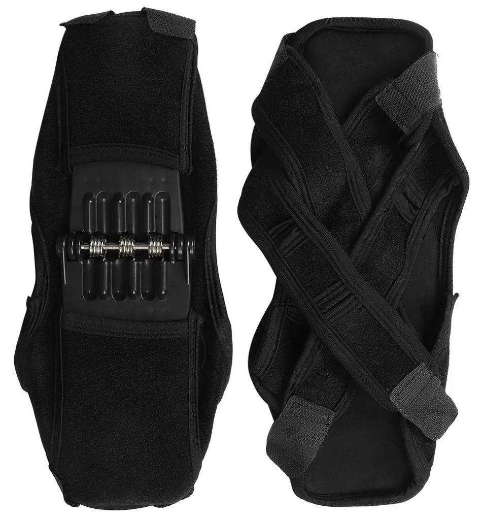 Genouillère de protection anti-frottement avec velcro de serrage