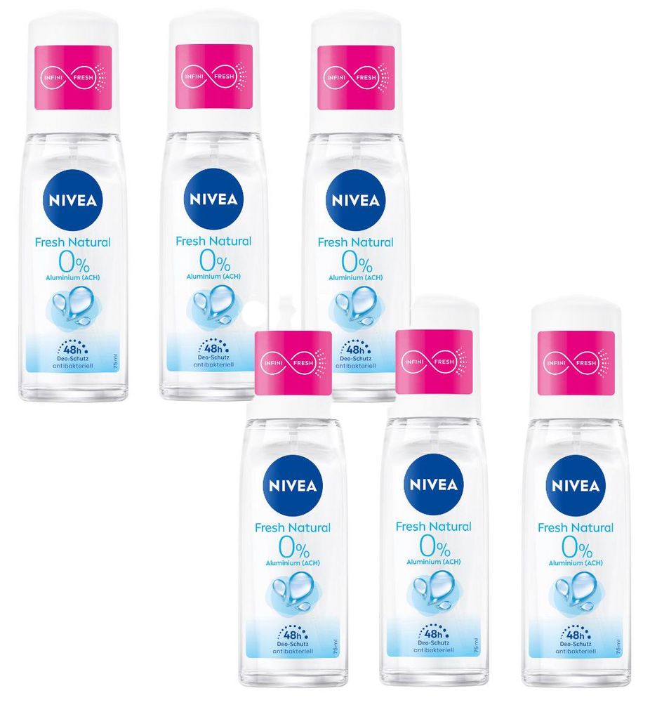 Nivea Déodorant Vaporisateur Fresh Natural 48h protection Image du produit 