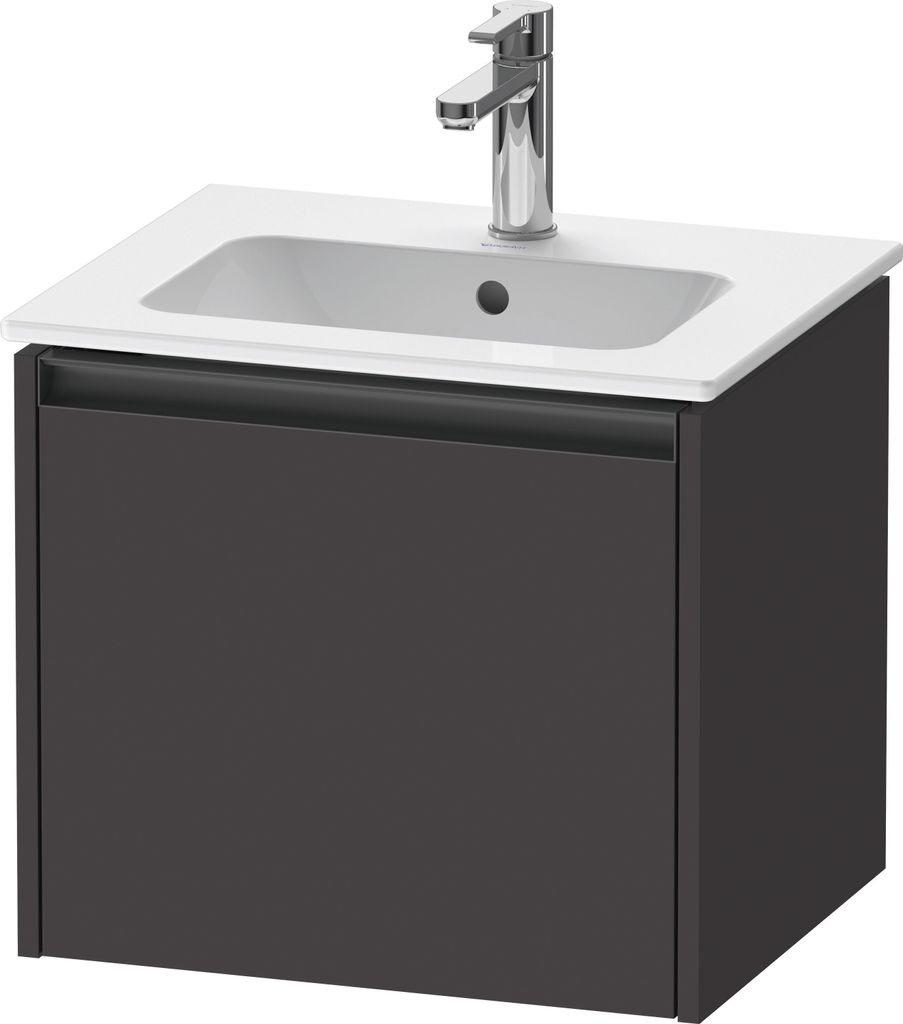 Duravit Ketho.2 Wastafelonderkast 51x42x44 cm Supermat Produktbild 