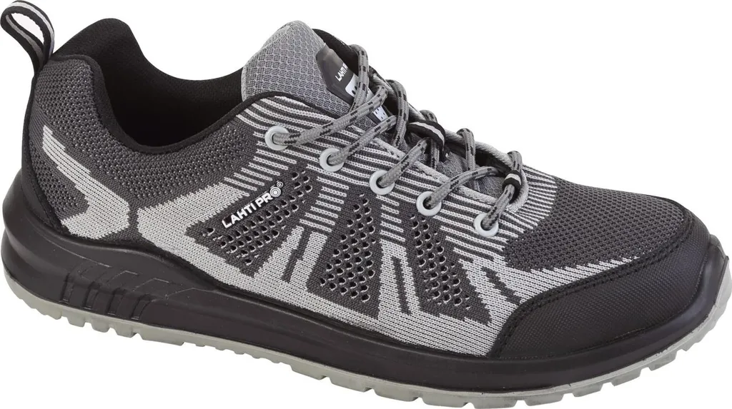 Basket de sécurité légère en maille 3D respirante S1 SRC Gris-Noir 39