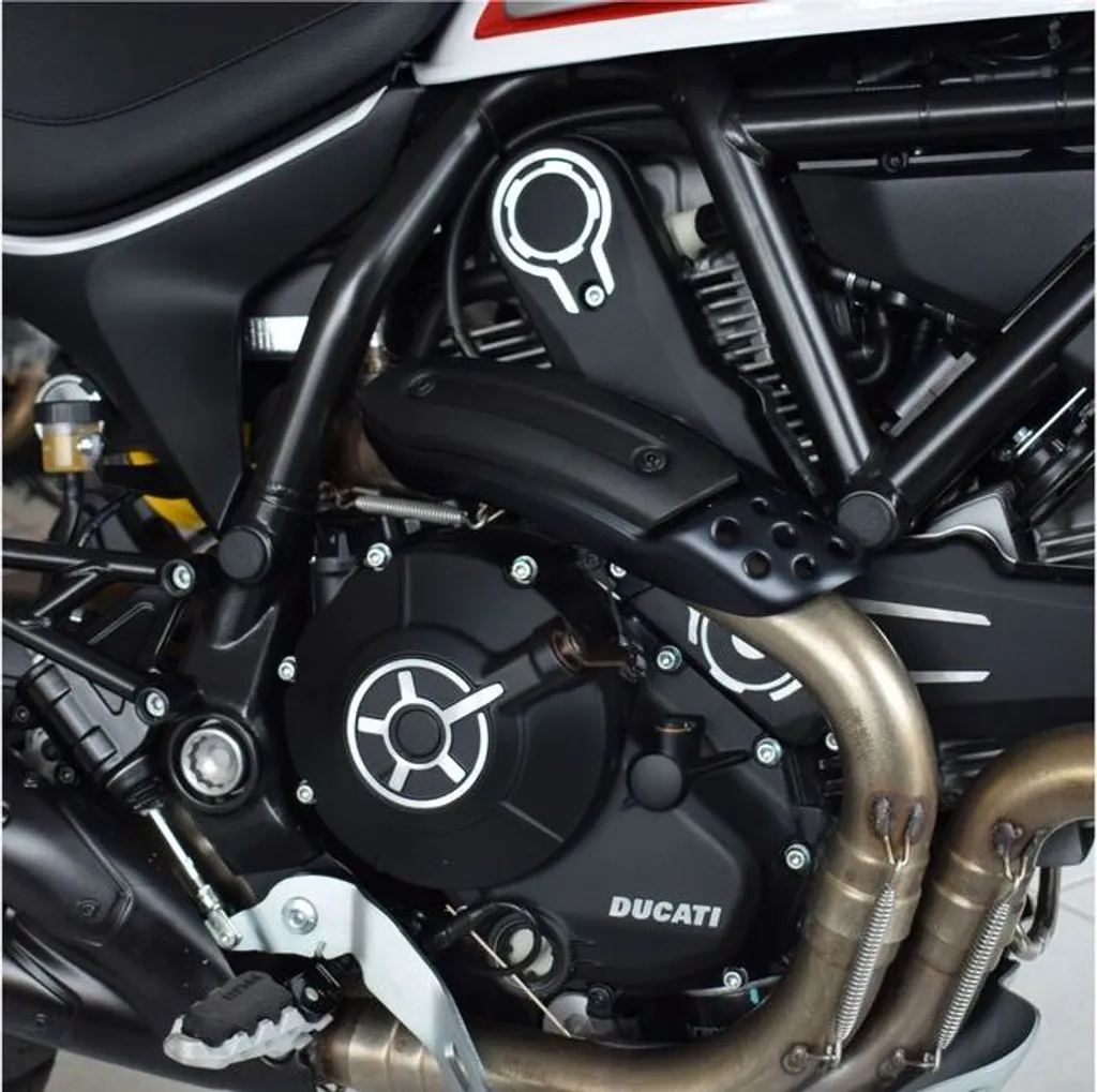 Panneaux PUIG 9632N Noir en ABS Haute Résistance pour SCRAMBLER